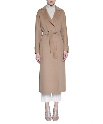 Max Mara Algeri Wool Coat In Beige ModeSens