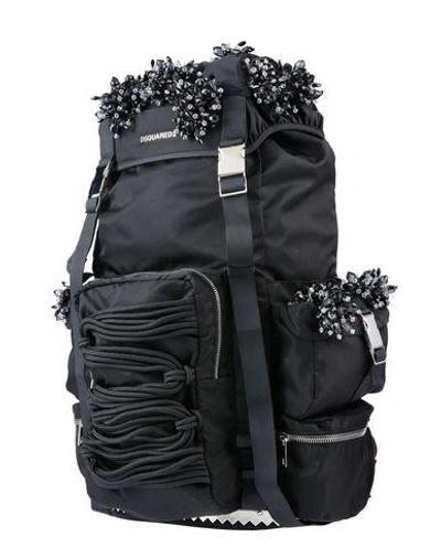 Dsquared2 Backpack & Fanny Pack In Black