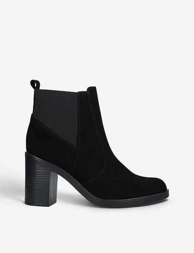 Kurt Geiger Sicily 2 Suede Ankle Boots In Black