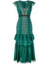 Three Floor Riverside Dress In Green