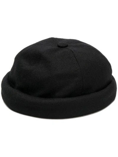 Beton Cire Miki Hat In Black