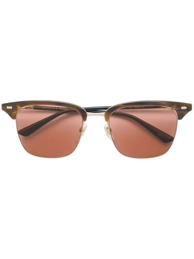 Gucci Clubmaster Style Sunglasses