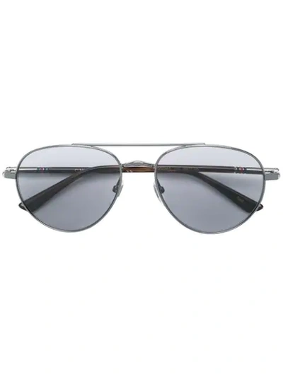 Gucci Classic Aviator Sunglasses In Metallic