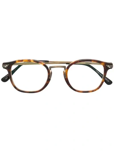 Matsuda Layer Effect Sunglasses In Mbr Brown
