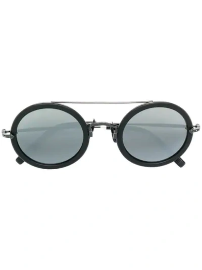 Matsuda Round Frame Sunglasses - Black