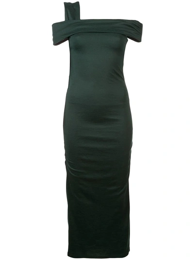 Diane Von Furstenberg Dvf  Fitted Cocktail Dress - Green