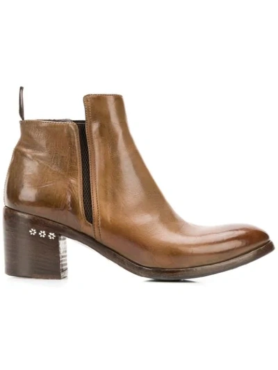 Alberto Fasciani Tessa Ankle Boots In Brown