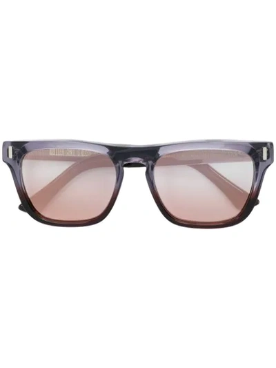 Cutler And Gross Square Bold Frames In Brown
