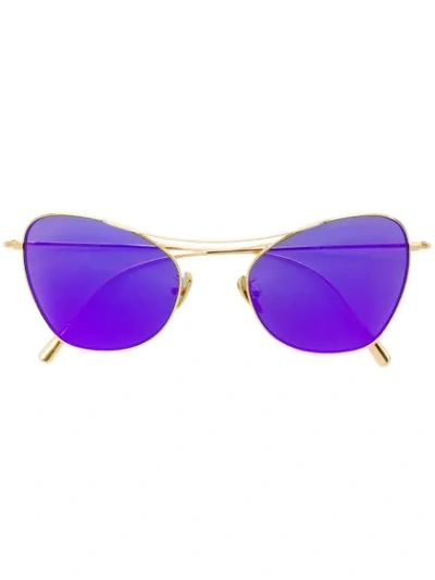 Cutler And Gross Cat In Gold