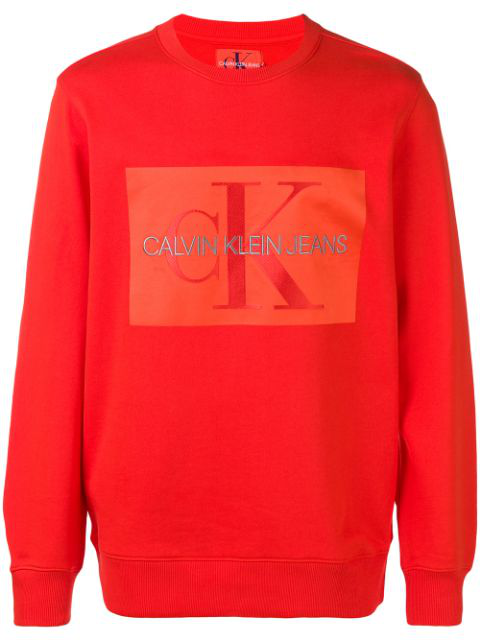 ck logo sweatshirt