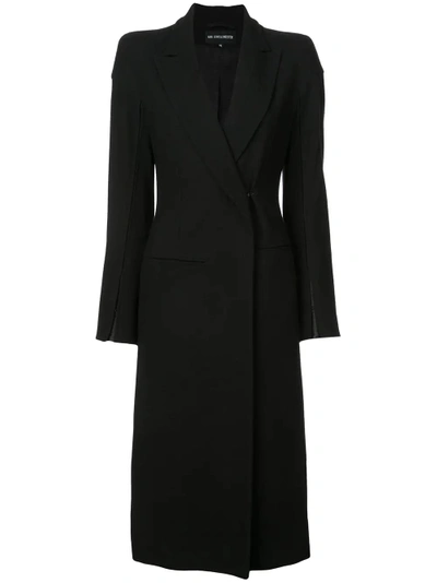 Ann Demeulemeester Fitted Coat - Black