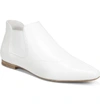 Vince Women's Camrose Leather Ankle Booties In White