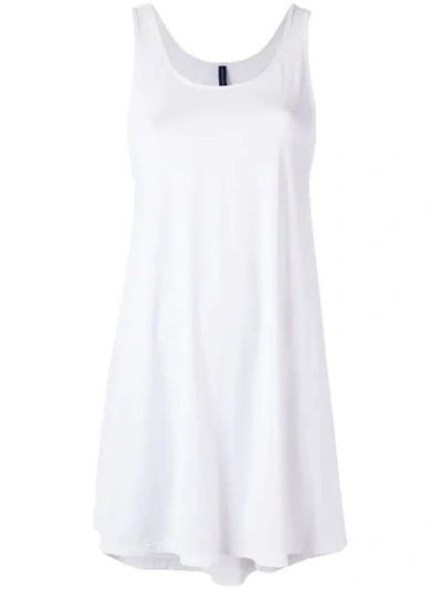 Lygia & Nanny Plain Beach Dress In White