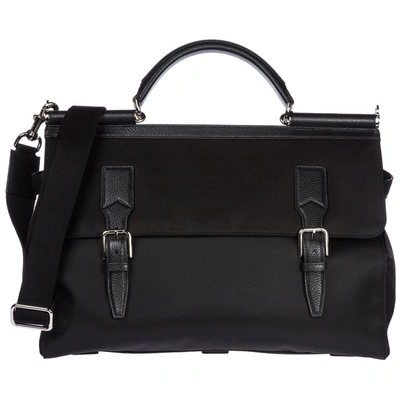 Dolce & Gabbana Classic Briefcase In Black