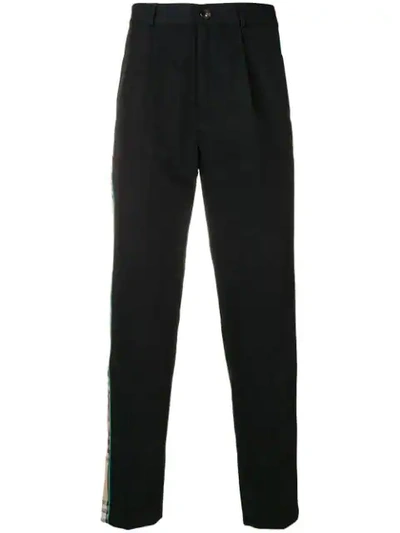 Andrea Crews Plain Chino Trousers - Black