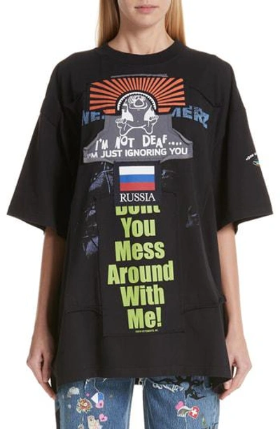 Vetements 18AW RUSSIA PATCHWORK Tシャツ 9836588?w=400