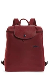 Longchamp Le Pliage Club Backpack In Khaki