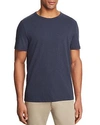 Theory Essential Crewneck Short Sleeve Tee In Finch