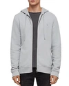 Allsaints Raven Hoodie In Razor Blue