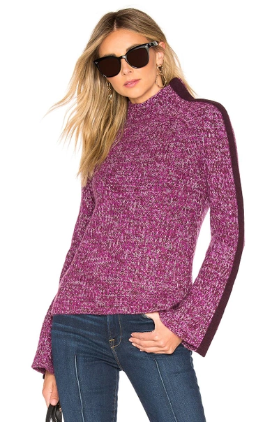 Naadam Trinculo Sweater In Berry Marl