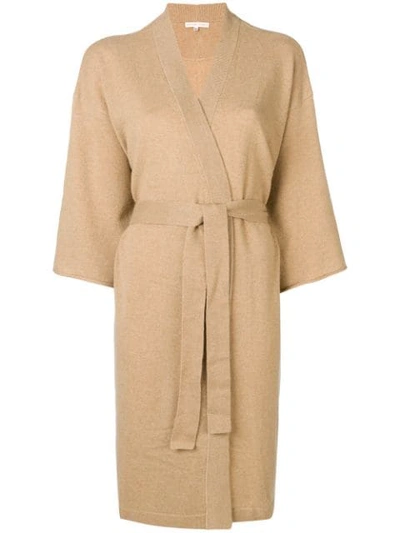 Filippa K Cashmere Kimono In Brown