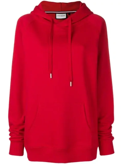 Roqa Front Pockets Hoodie - Red