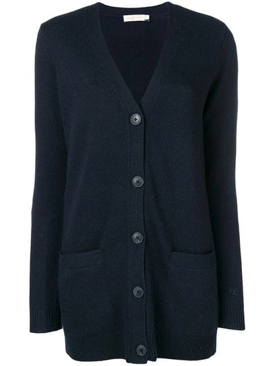 Tory Burch Geknöpfter Cardigan In Blue