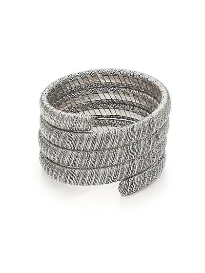 John Hardy Classic Chain Sterling Silver Multiple Coil Bracelet