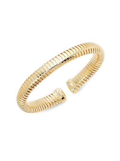 Saks Fifth Avenue 14k Gold Accordion Cuff Bracelet