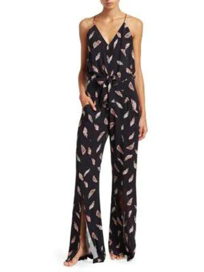 Vix By Paula Hermanny Seychelles Nora Jumpsuit In Black