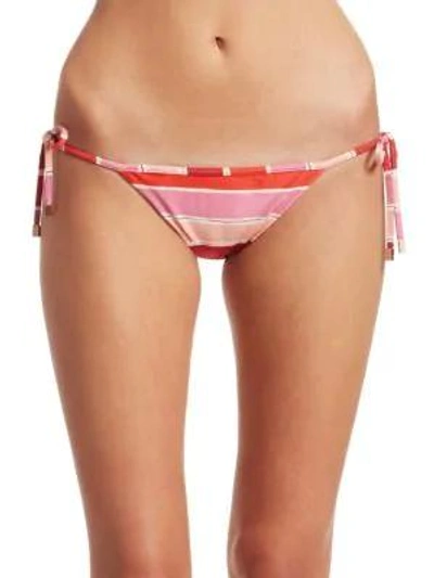 Vix By Paula Hermanny Eva String Bikini Bottom In Light Pink