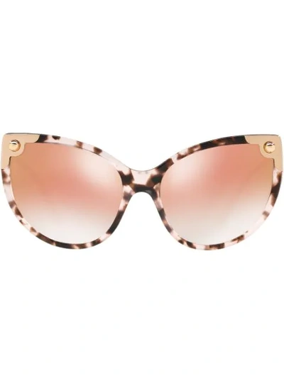 Dolce & Gabbana Cat-eye Tinted Sunglasses In Pink