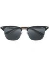 Gucci Clubmaster Style Sunglasses In Black