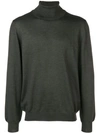 Barba Basic Jumper In Green