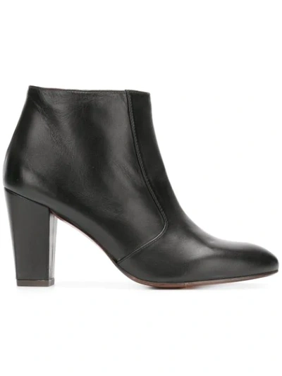 Chie Mihara Huba Heeled Ankle Boots In Black