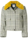 Baum Und Pferdgarten Prince Check Jacket - Grey
