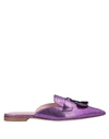 Alberta Ferretti Mules & Clogs In Purple