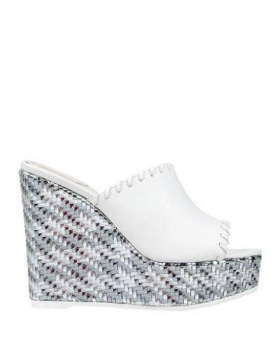 Dior Sandals In White