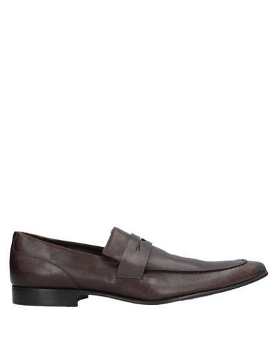 Dsquared2 Loafers In Dark Brown