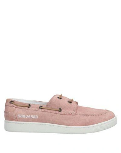 Dsquared2 Loafers In Pink
