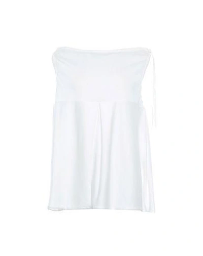 Ma'ry'ya Tops In White