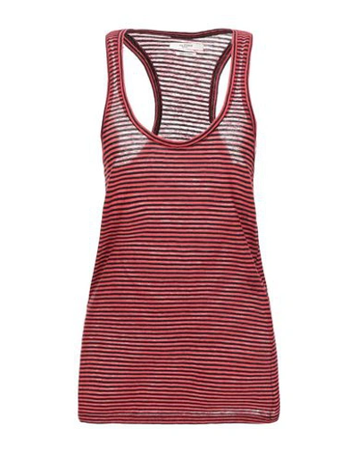 Isabel Marant Étoile Tank Tops In Red