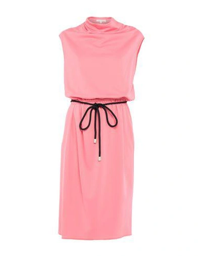 Marc Jacobs Midi Dress In Pink