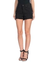 Dondup Denim Shorts In Black