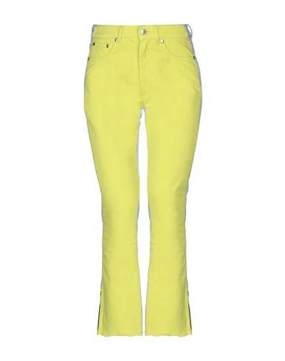 Msgm Jeans In Green