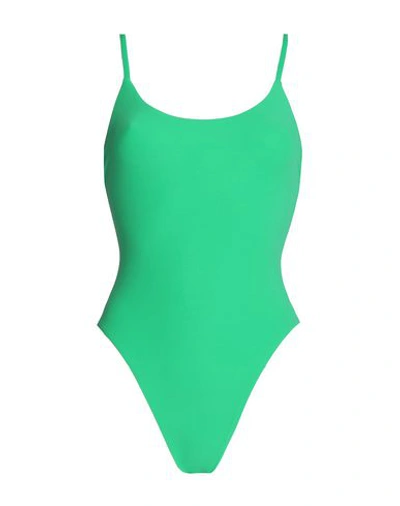 Alix One-piece Swimsuits In Green