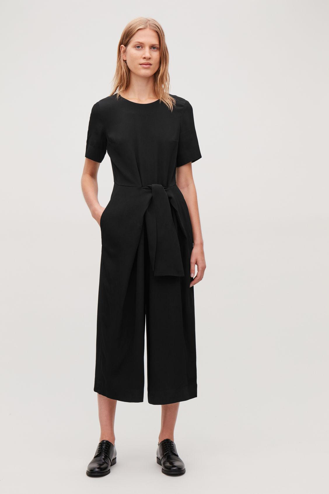 tie strap jumpsuit