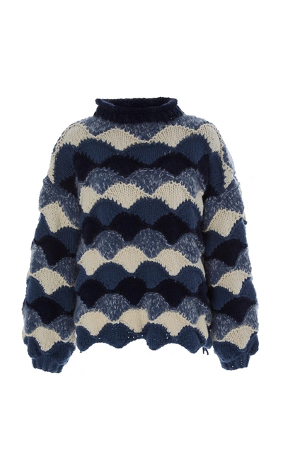 Tuinch Exclusive Oversized Cashmere Sweater In Multi