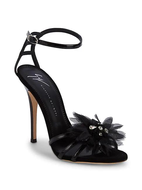 giuseppe zanotti flower sandals