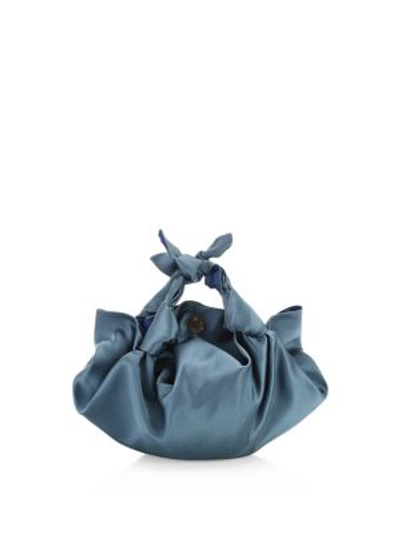 The Row Small Ascot Satin Hobo Bag In New Light